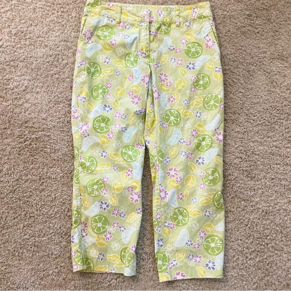 Lily Pulitzer Vintage Lime Ankle Pants